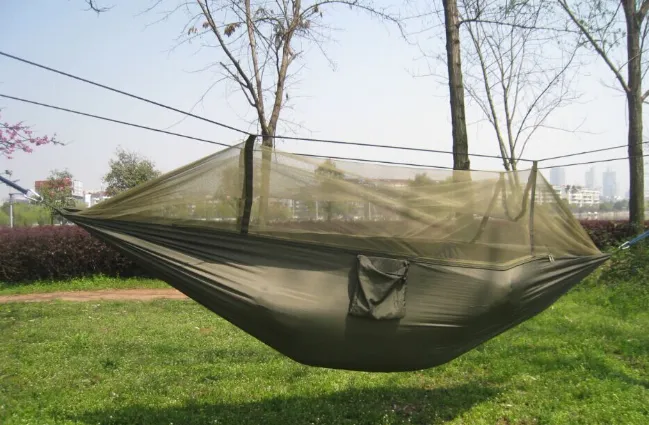 NetShield™ - Ultralight Outdoor Mosquito Net Hammock - Enjoy Your Relaxing Time