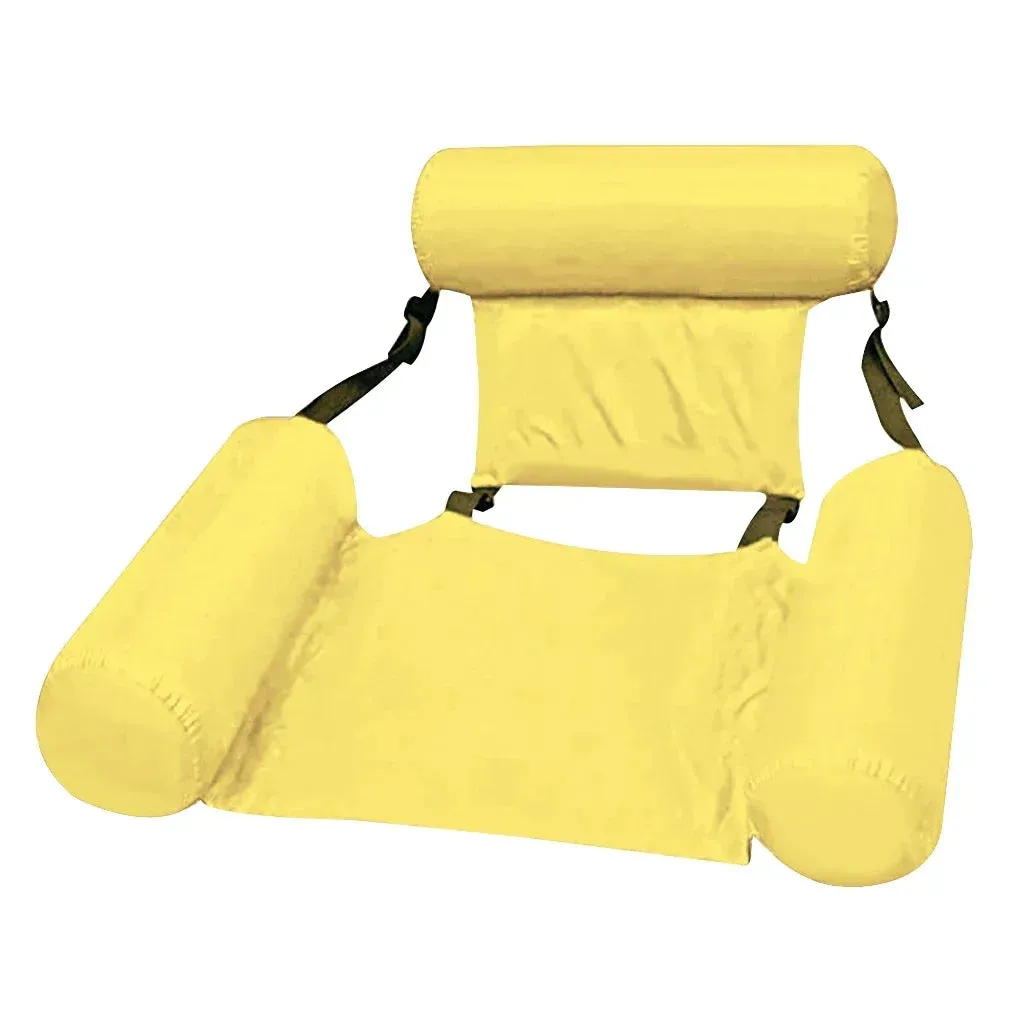 New Inflatable Pool Lounge Chair – Water Hammock, Float Mat & Swimming Pool Toy for Relaxation & Fun