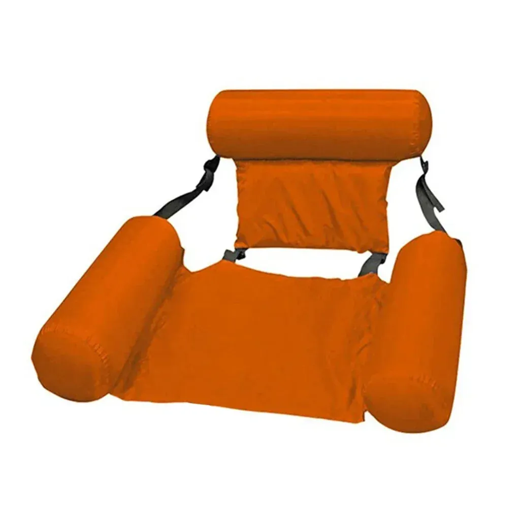 New Inflatable Pool Lounge Chair – Water Hammock, Float Mat & Swimming Pool Toy for Relaxation & Fun