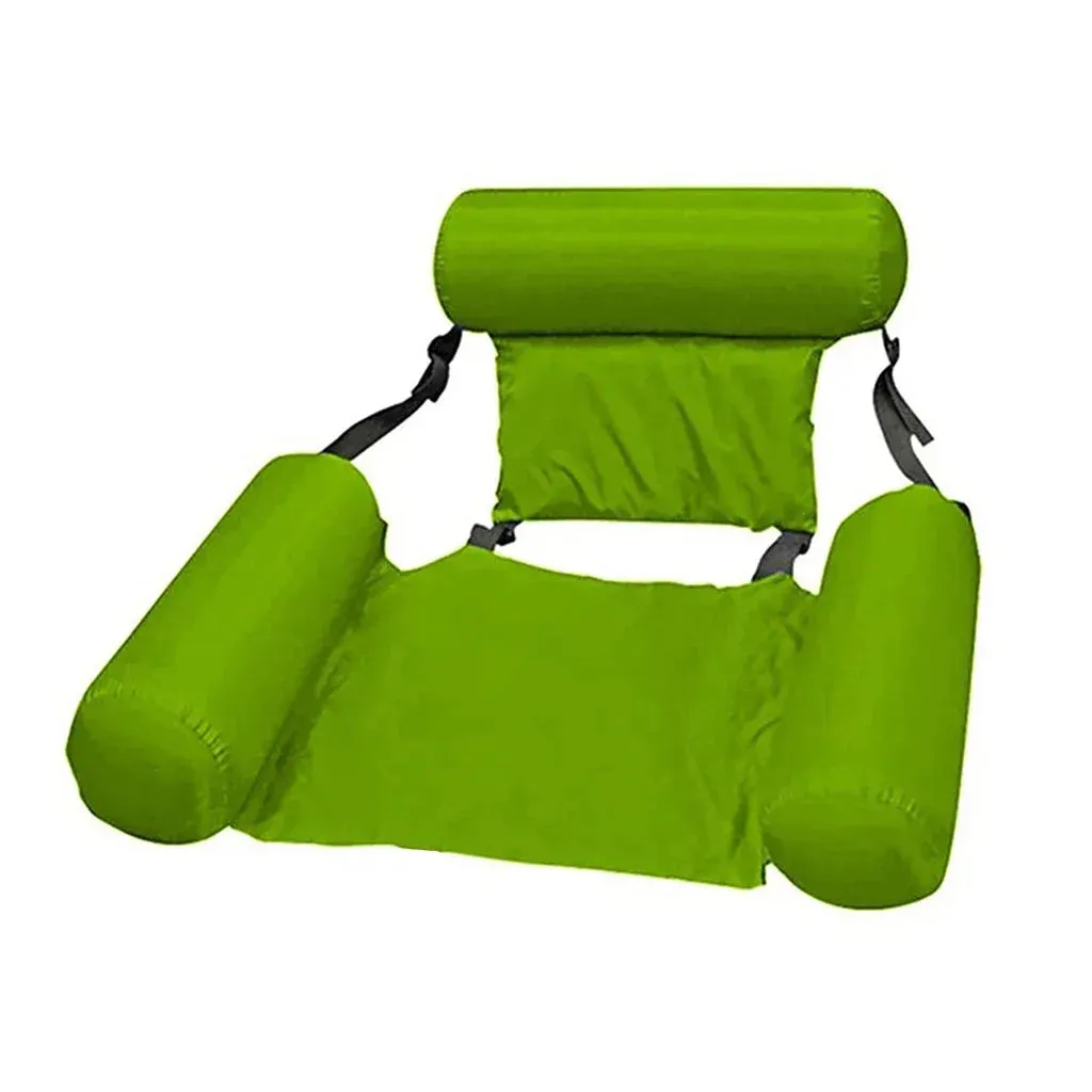 New Inflatable Pool Lounge Chair – Water Hammock, Float Mat & Swimming Pool Toy for Relaxation & Fun