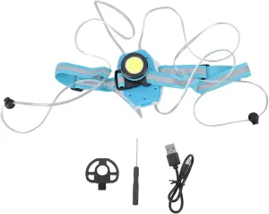 Night Light USB Charging Warning Vest Bright Elastic Waist for Outdoor Sports