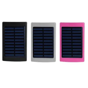 (No Battery) 18650 Solar Power Bank Charger DIY Box Poverbank Case Led For Xiaomi Huawei Moblie Phone Power Pover Bank 20000mah