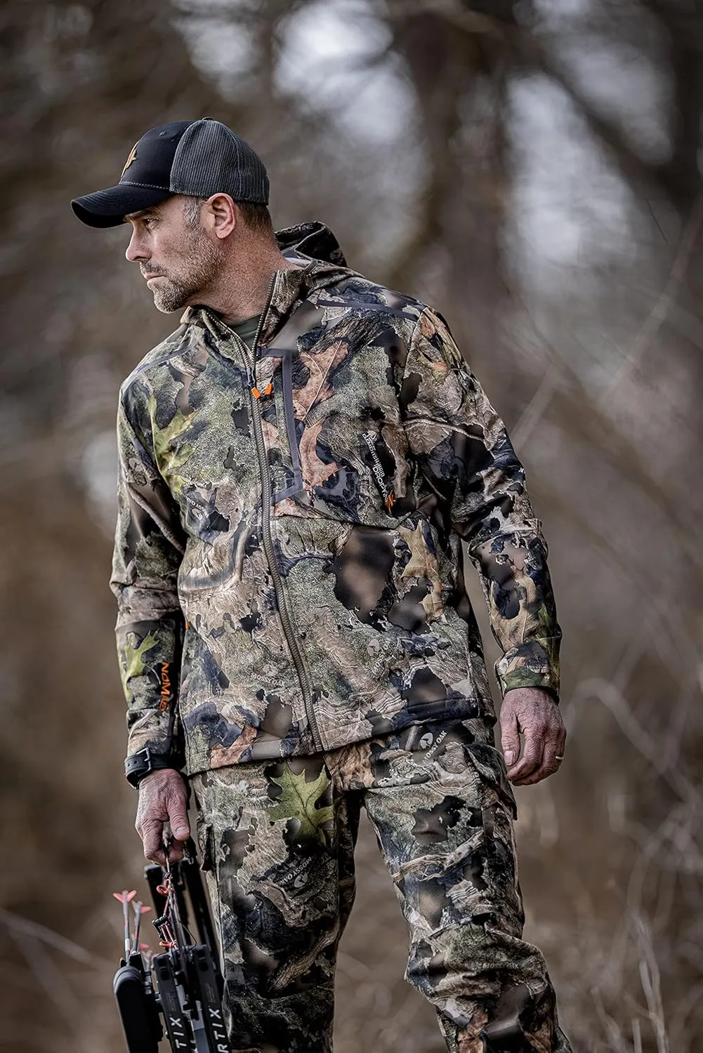Nomad Men's Pursuit Camo Hunting Pants with Adjustable Waistband