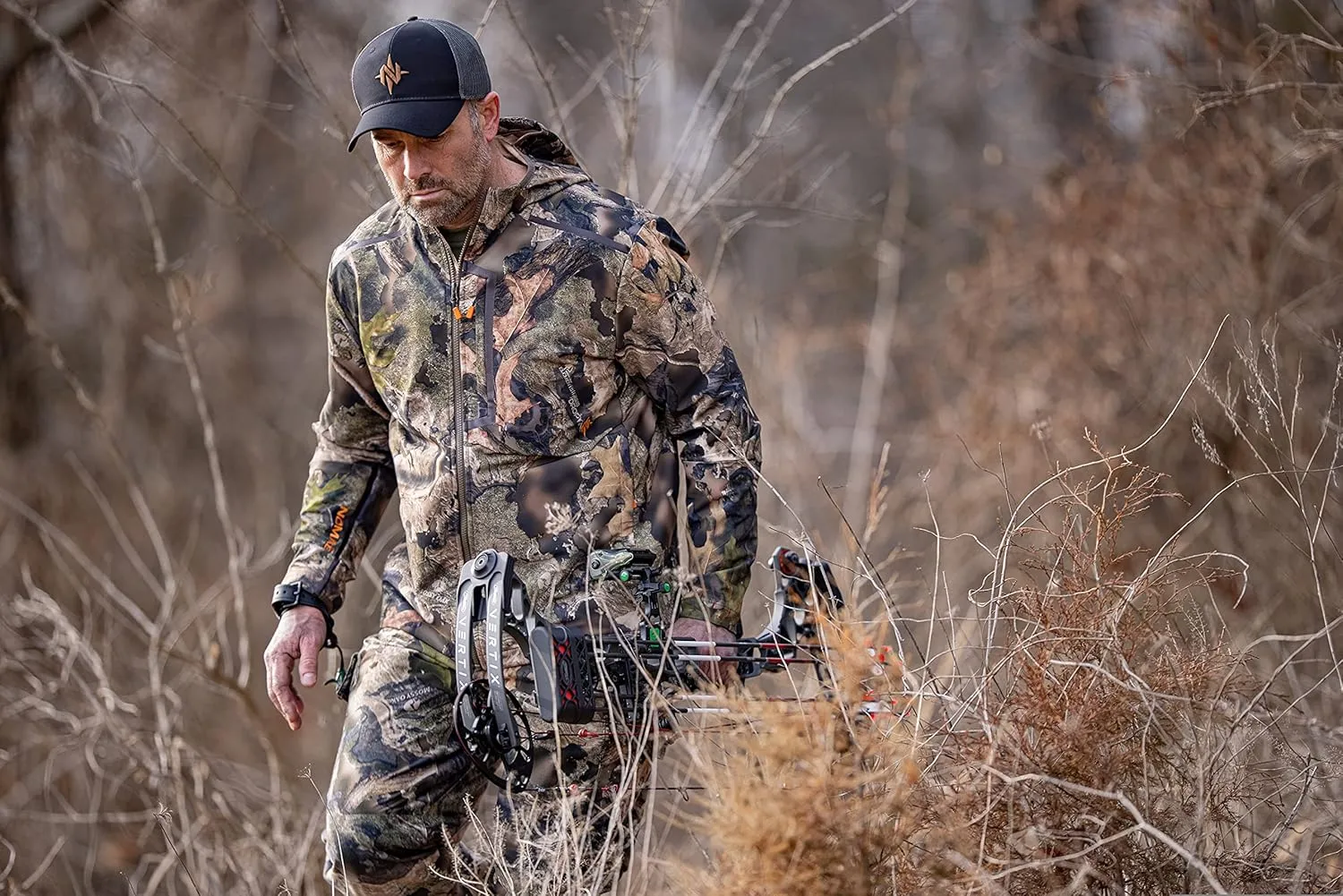 Nomad Men's Pursuit Camo Hunting Pants with Adjustable Waistband