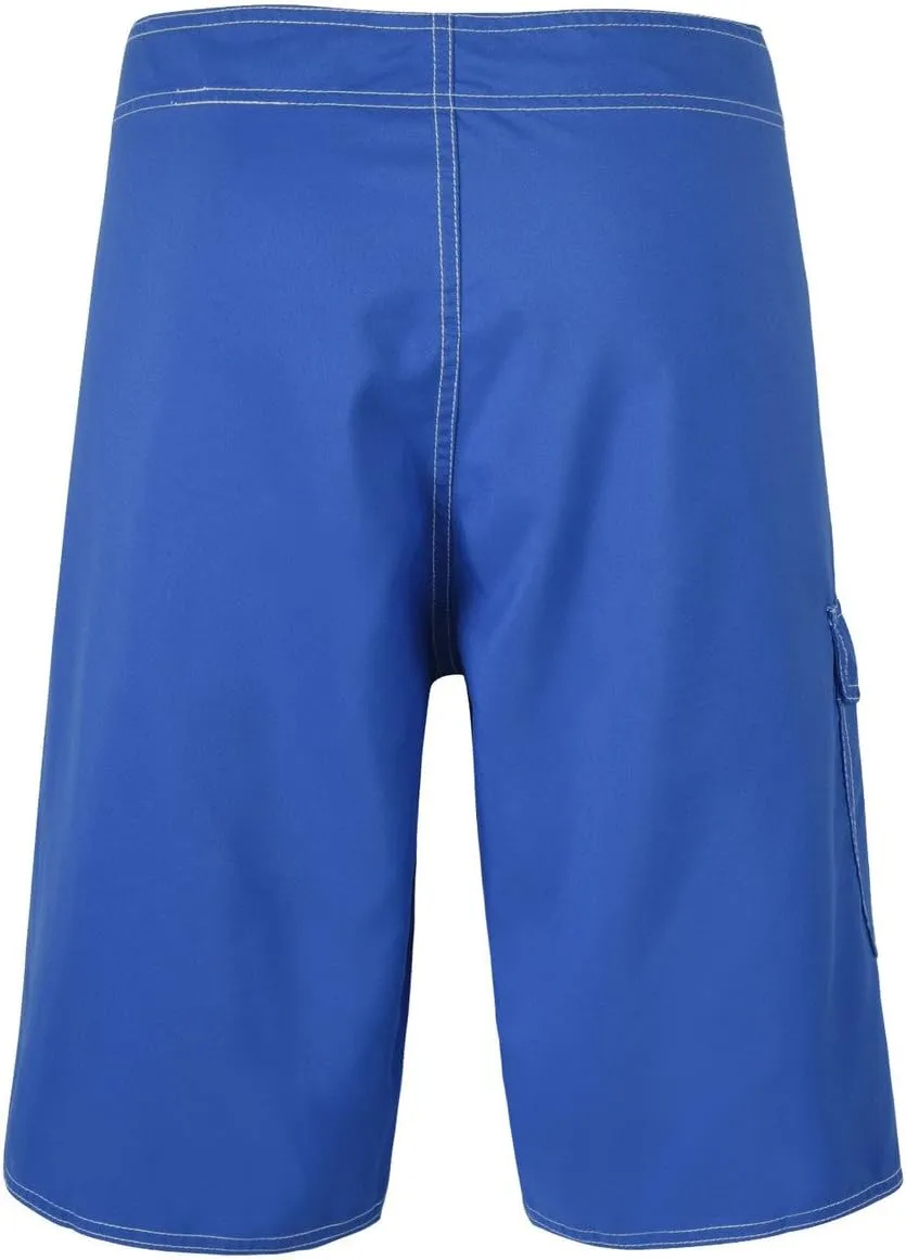Nonwe Men's Solid Lightweight Beach Shorts Half Pants with Lining
