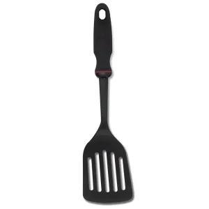 Norpro 12.5" Long Grip-EZ Handle Nylon Slotted Turner Spatula