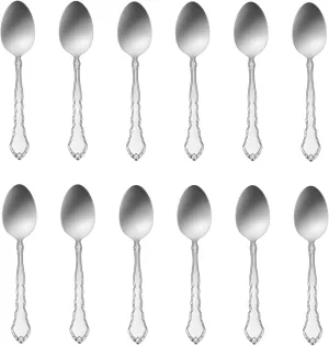 Oneida Satinique 18/8 Stainless Steel Teaspoon (Set of Twelve)