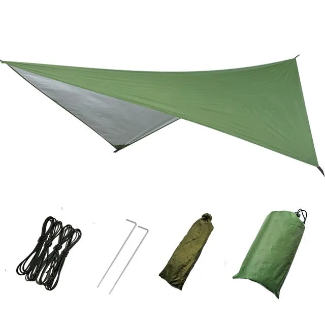 Only available now Open Awning Tent Hammock Waterproof With Outdoor Hammock Canopy Quick Automatic Net Portable Limited edition Pop-Up Mosquito Set