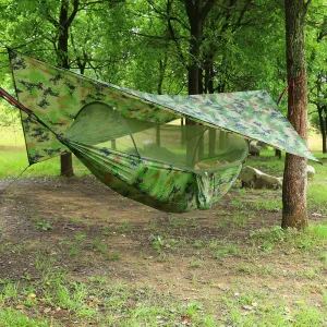 Only available now Open Awning Tent Hammock Waterproof With Outdoor Hammock Canopy Quick Automatic Net Portable Limited edition Pop-Up Mosquito Set