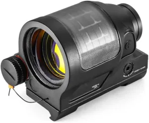 Optic Red Dot Sealed Sight Solar Power System，Holographic Reflex Scope Collimator with QD Quick Release/Detach Integrate Mount Base，1x38mm Wide Field View，Fits for Standard 20mm Pic Rail Mounting
