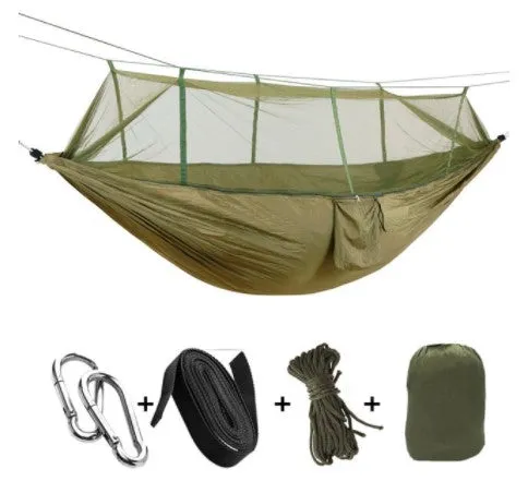 Outdoor Camping Hammock with Mosquito Net