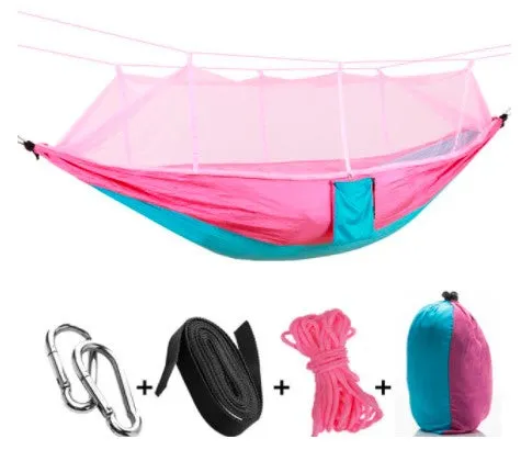 Outdoor Camping Hammock with Mosquito Net