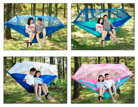 Outdoor Camping Hammock with Mosquito Net