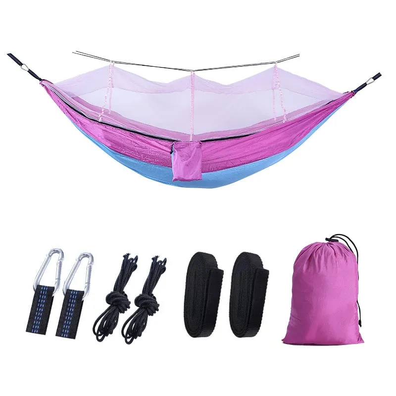 Outdoor mosquito net hammock