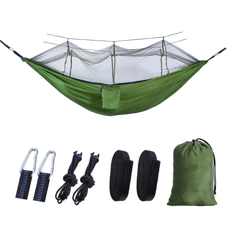 Outdoor mosquito net hammock