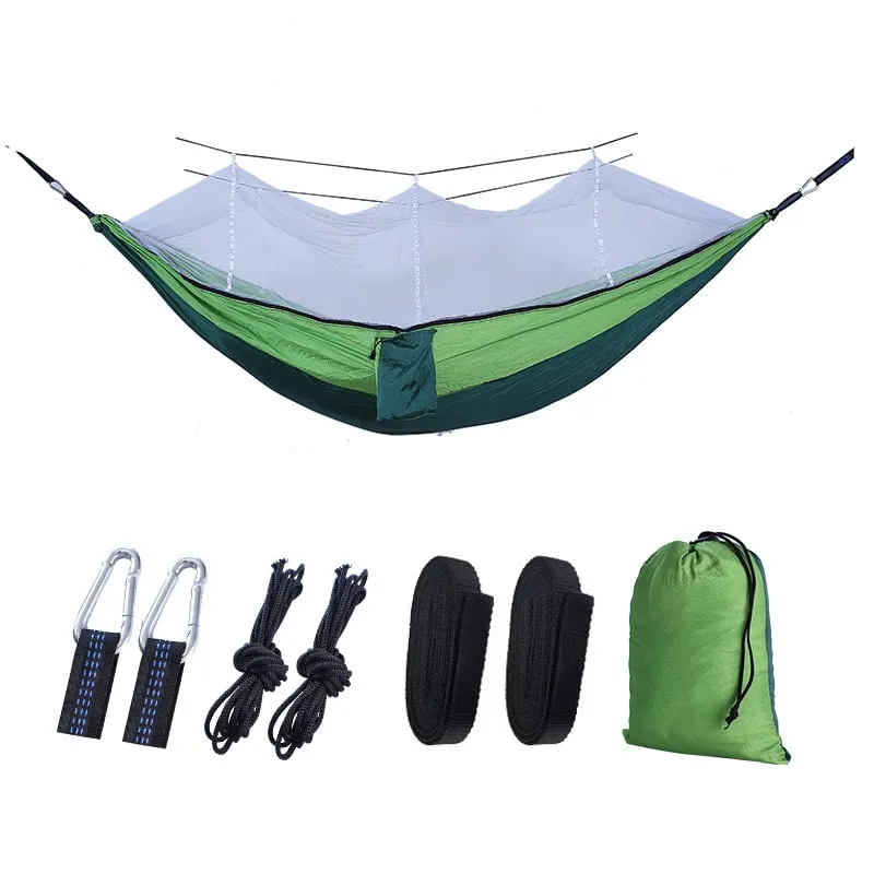 Outdoor mosquito net hammock