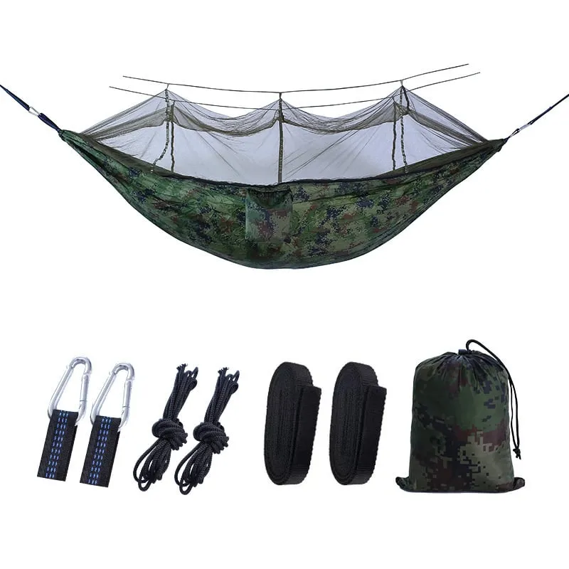 Outdoor mosquito net hammock