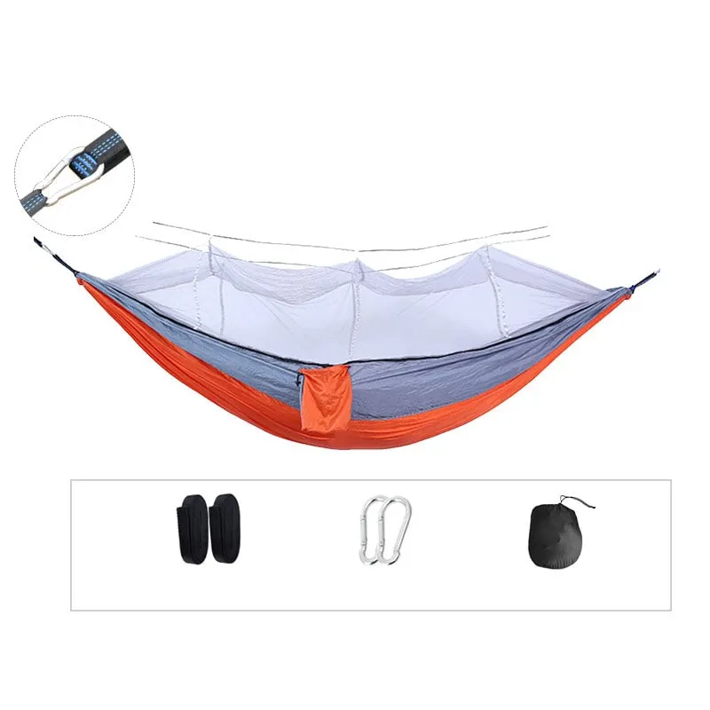 Outdoor mosquito net hammock