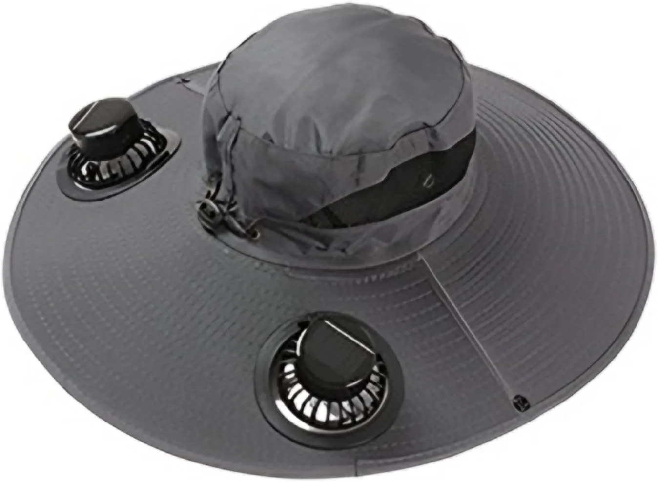 Outdoor Solar Fan Sun Hat 2025 New Wide Brim Solar Fan Hat Outdoor Fishing Hat with Solar Powered Fans for Men Women