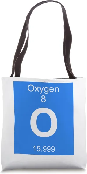 Oxygen Element Costume Periodic Table Chemistry Fun Tote Bag