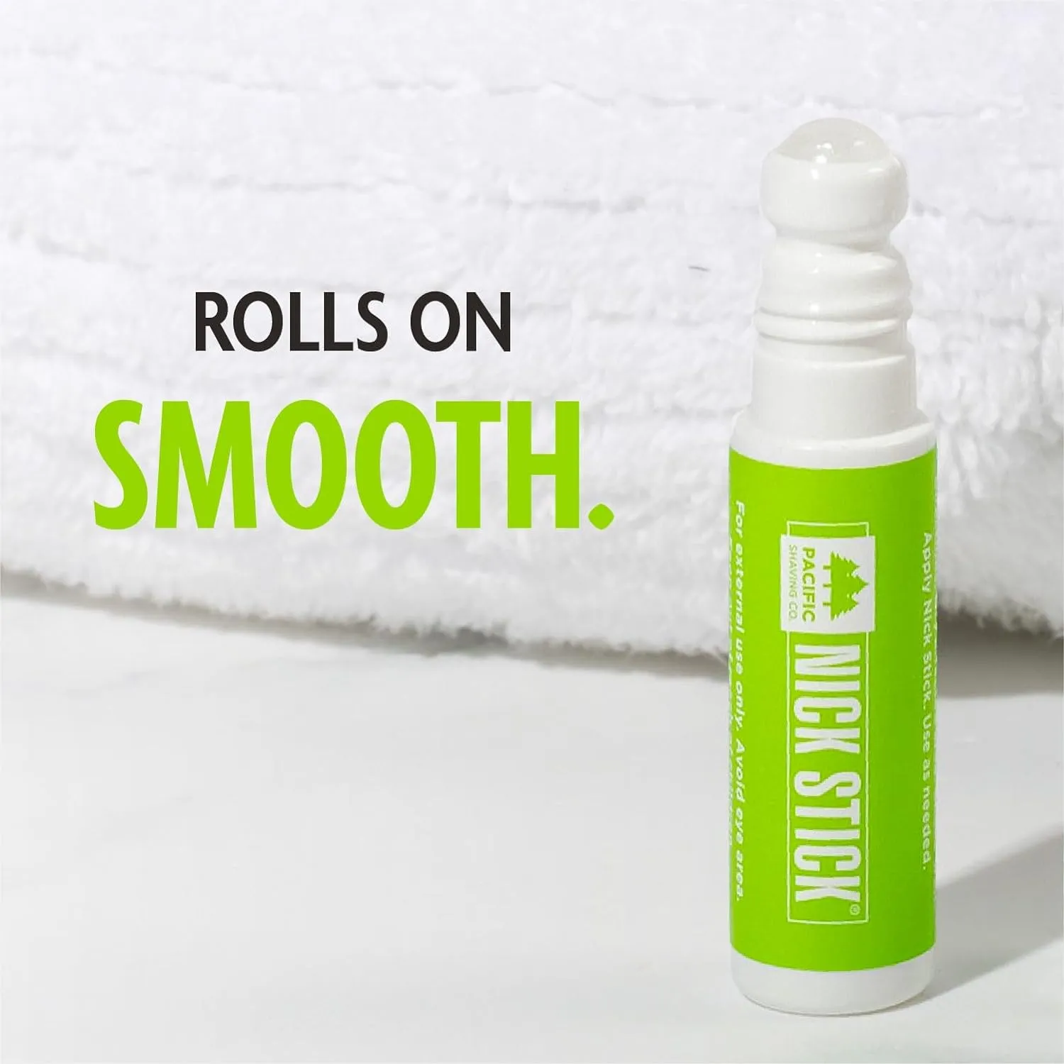 Pacific Shaving Company Nick Stick - A Shave Essential - Puts Nicks in Their Place - Liquid Roll-On Applicator, Dries Clear - With Vitamin E & Aloe Vera (0.25 Oz, 6 Pack)