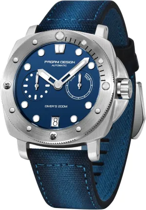 Pagani Design Watches for Men Automatic Mechanical Watch, 200M Waterproof Sapphire Glass Wristwatch, Men’s Sports Casual Watch with Nylon Strap