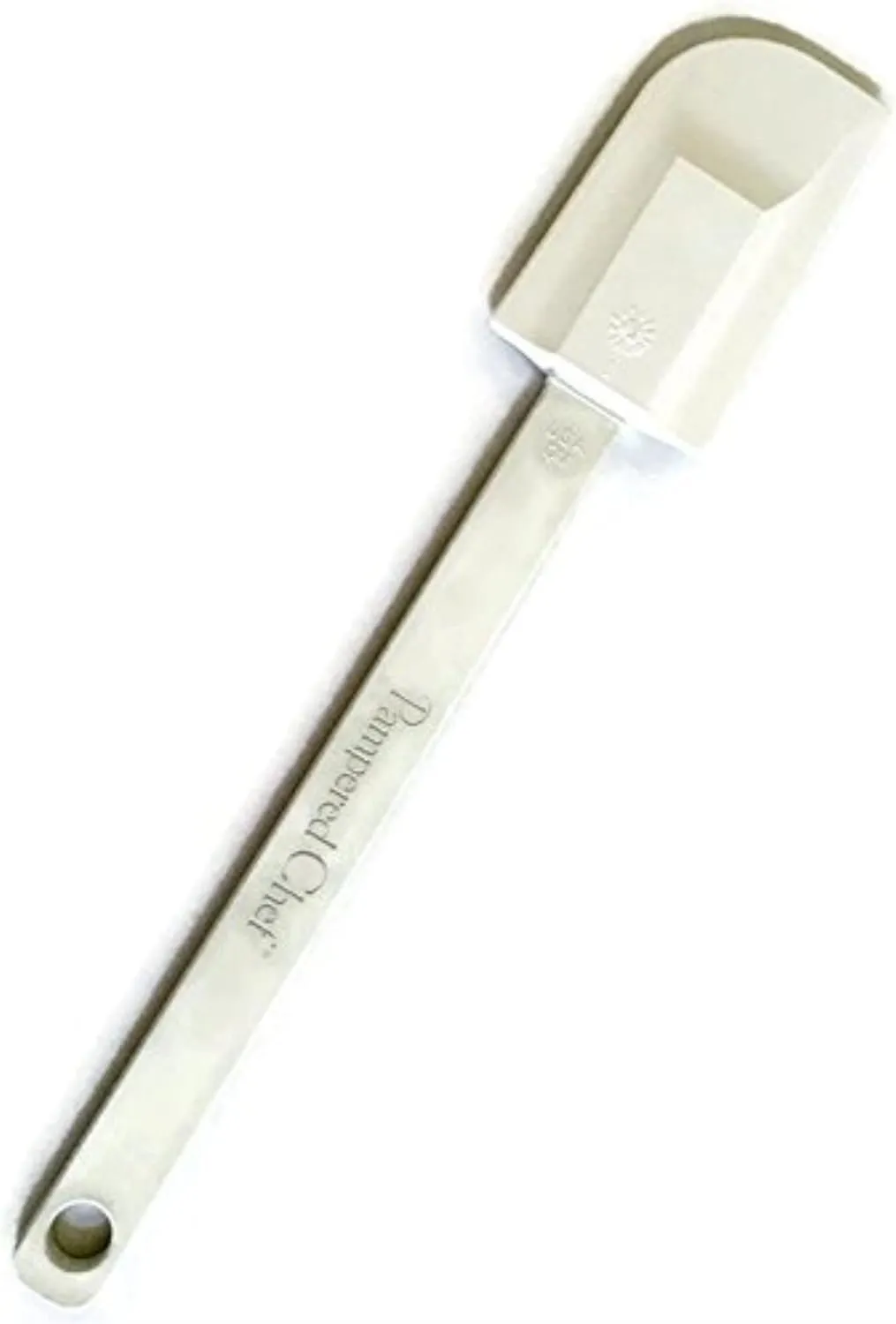 Pampered Chef Classic Scraper 1650 - Flexible Nonstick Baking Spatula - Heavy-Duty Silicone Head