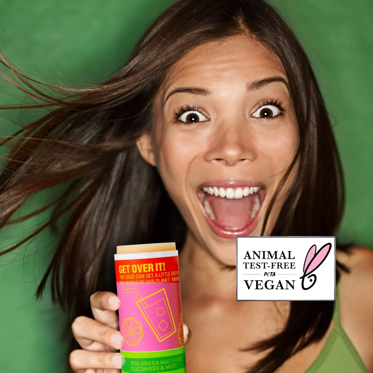 PAPR - Nature Powered, Clinically Proven, All Natural Deodorant in Zero Waste Paper Packaging (Green Machine)