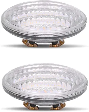PAR36 LED 12 Watt Light Bulb Outdoor Garden Landscape Lighting Low Voltage 12V AC DC AR111 G53 Spot Lighting Accenture IP65 Flood Lamp 3000k Warm White 12 Volt Indoor Olympic Pool Lights Value 2 Pack