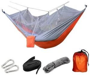 Parachute Fabric Hammock With Mosquito Net