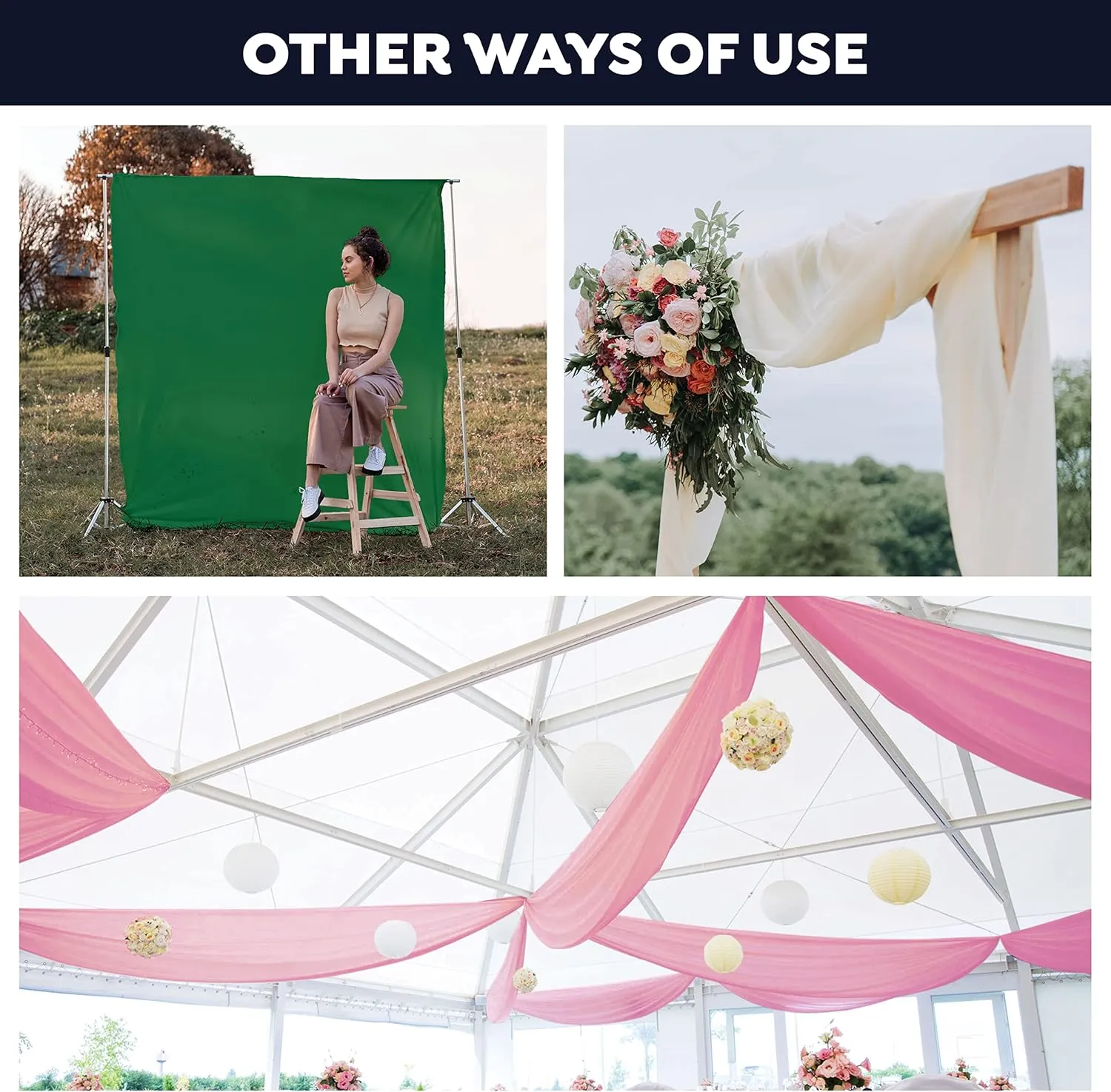 Party Essentials Heavy Duty Plastic Banquet Table Roll Available in 27 Colors, 40" x 150', Harvest Yellow