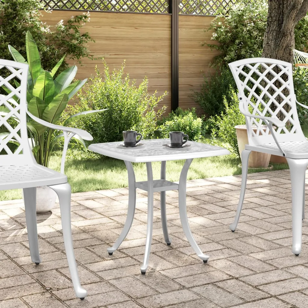 Patio Table Garden Outdoor Balcony Backyard Furniture Cast Aluminum
