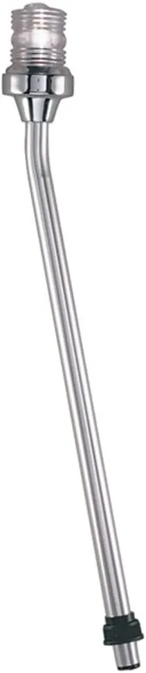 Perko 1209DP2CHR Removable Plug-In Mount White All-Round Navigation Light for 16° Base Rake - 21-7/8" Height