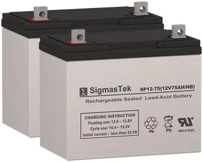 Permobil Street Corpus Wheelchair Deep Cycle Battery 12V 75AH Replacement