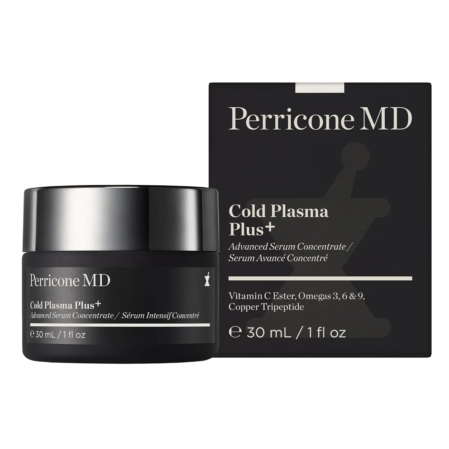 Perricone MD Cold Plasma Plus  Advanced Serum Concentrate | Lightweight Serum | Targets fine lines, wrinkles, enlarged pores, dullness, uneven texture & tone, discoloration, redness & loss of firmness