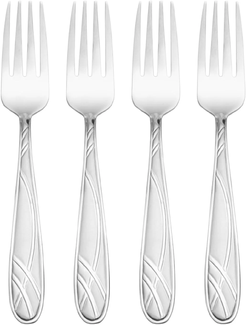 Pfaltzgraff Hoopla Frost 20-Piece Stainless Steel Flatware Set, Service for 4