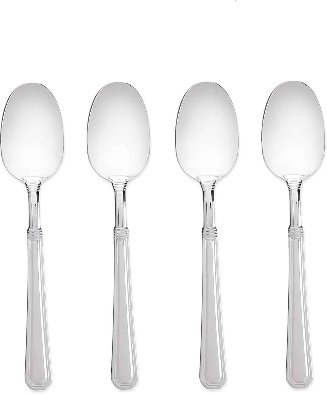 Pfaltzgraff Providence (Glossy) 18/10 Stainless Steel Teaspoon (Set of Four)