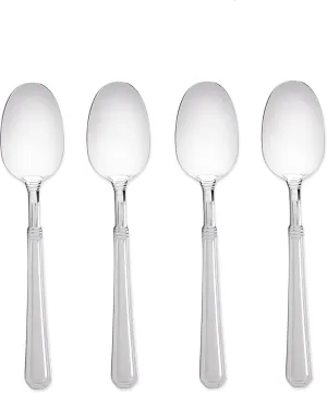 Pfaltzgraff Providence (Glossy) 18/10 Stainless Steel Teaspoon (Set of Four)