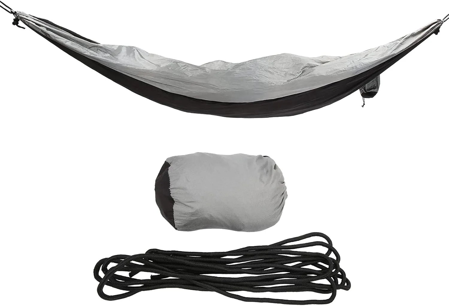 Pilipane 260 x 140 cm Camping Hammock High Strength Single Double Portable Outdoor Hammocks with Strap for Outdoor Travel Garden, Hammock