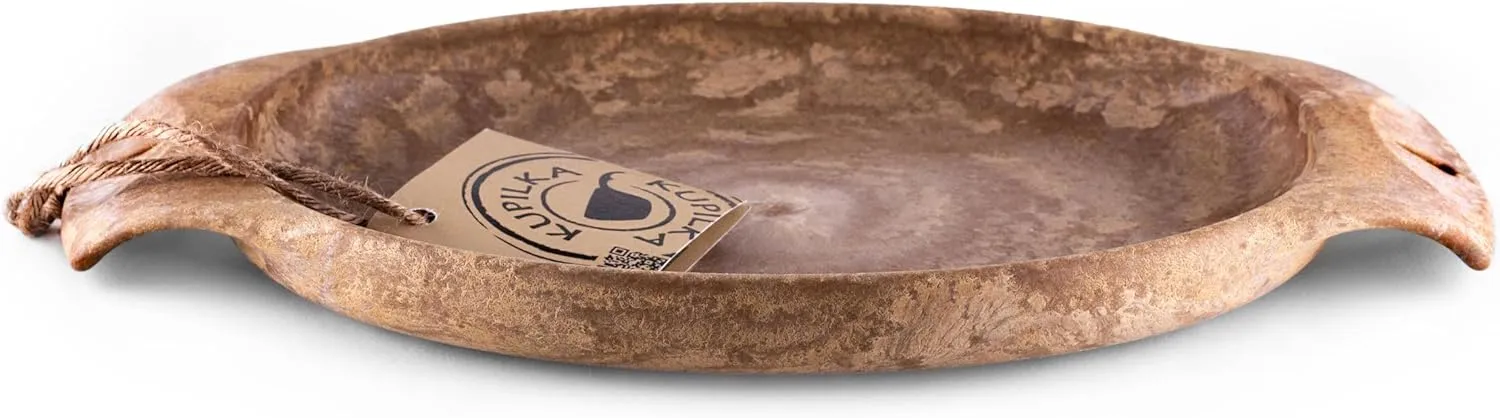 Platter 44 for Outdoors, Hiking, Camping - Brown Color