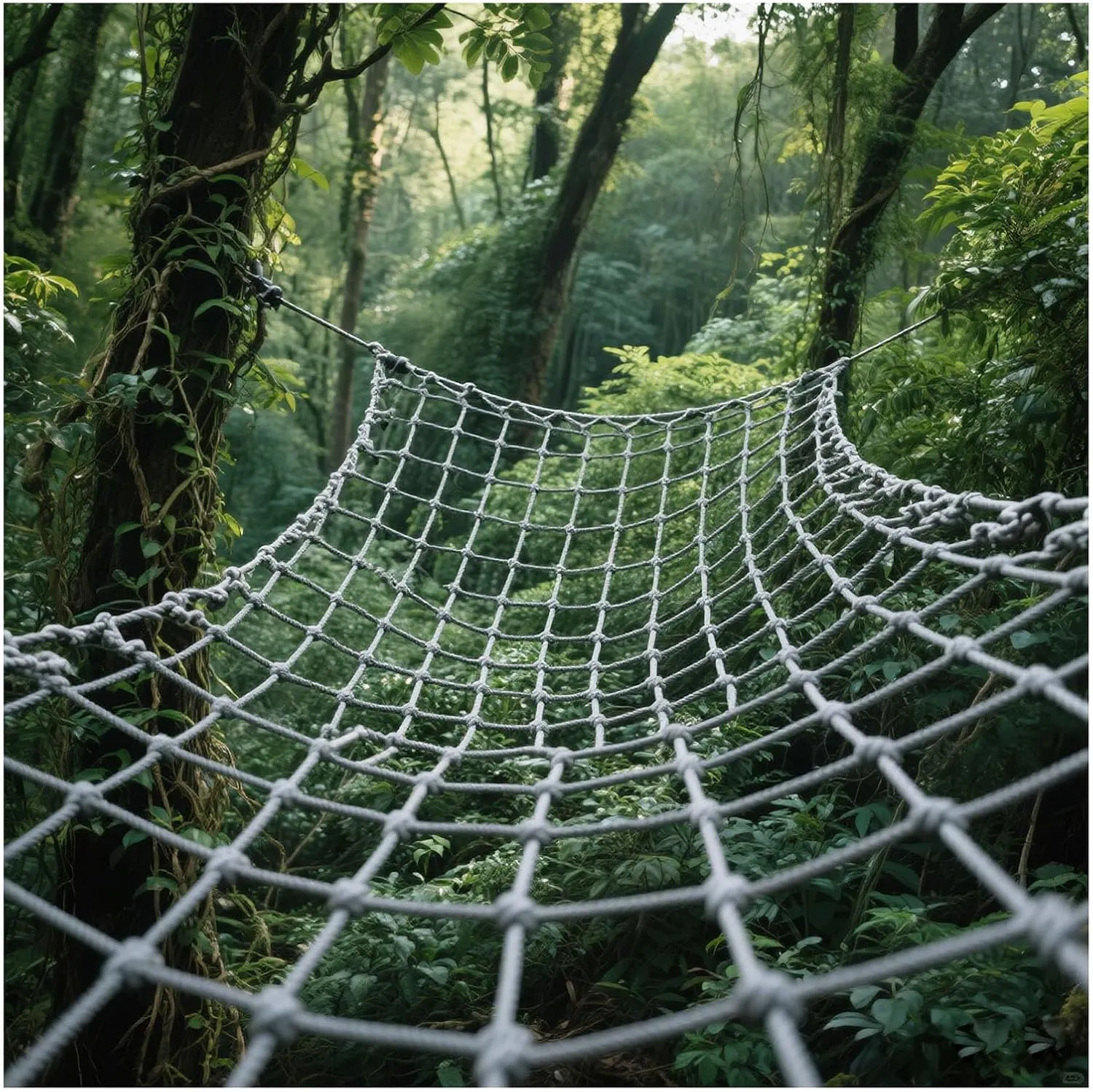 Playground Playground Net Heavy Duty Climbing Cargo Net for Kids Aldult Outdoor Tree House Cargo Rope Ladder Truck Trailer Fence Netting Swing Hammock,6.6x21.3ft