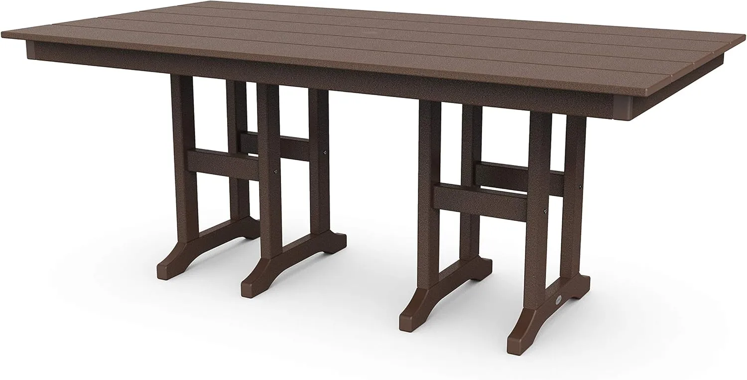 POLYWOOD® Lakeside Dining Table, Mahogany