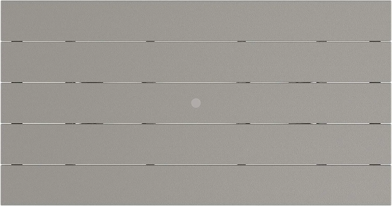 POLYWOOD® Lakeside Dining Table, Slate Grey