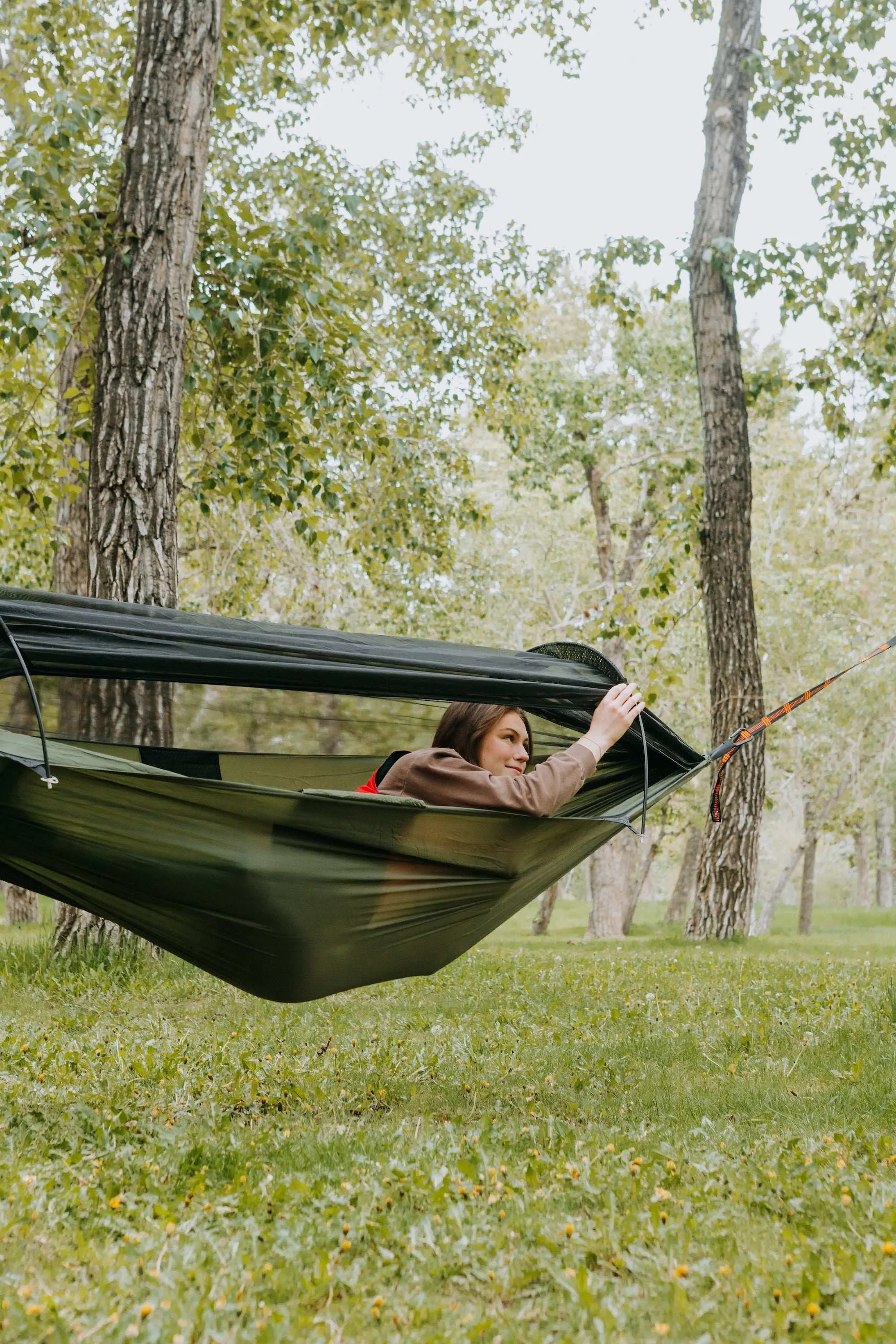 Portable Camping Hammock with Mosquito Net by YATTA