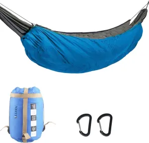 Portable Hammock Quilt Ultralight 3 Seasons Hammock Underquilt Warm Essential Outdoor Survival Gear for Camping Hiking Backpacking Travel Hammock Gear