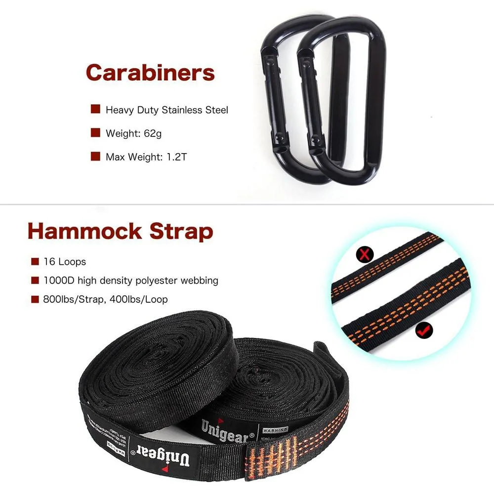 Portable Hammock Set Double/Single