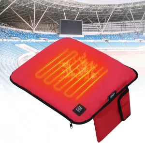 Portable Heated Seat Cushion,Heated Stadium Seats for Bleachers,Waterproof Heated Seat Pad