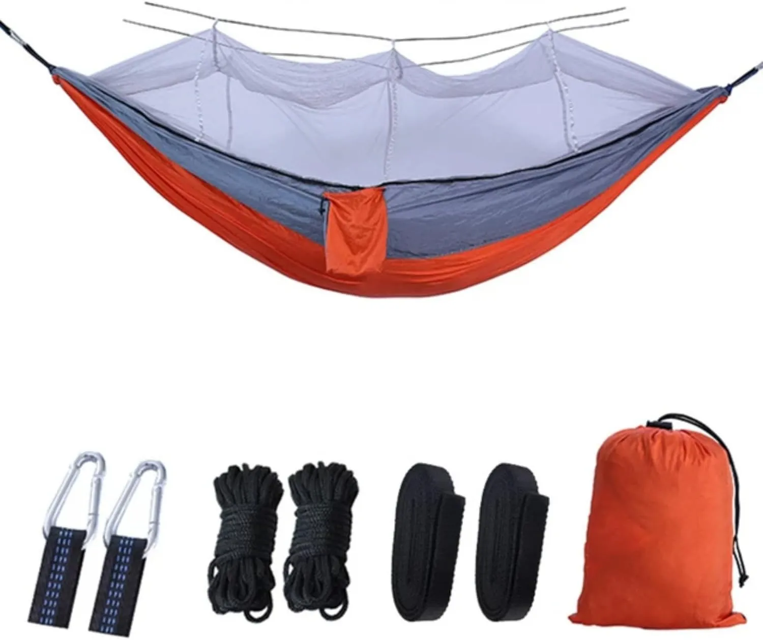 Portable Outdoor Camping Leisure Double Mosquito Net Hammocks Garden Travel Tourist Nature Hike Sleeping Hanging Hammock Swing