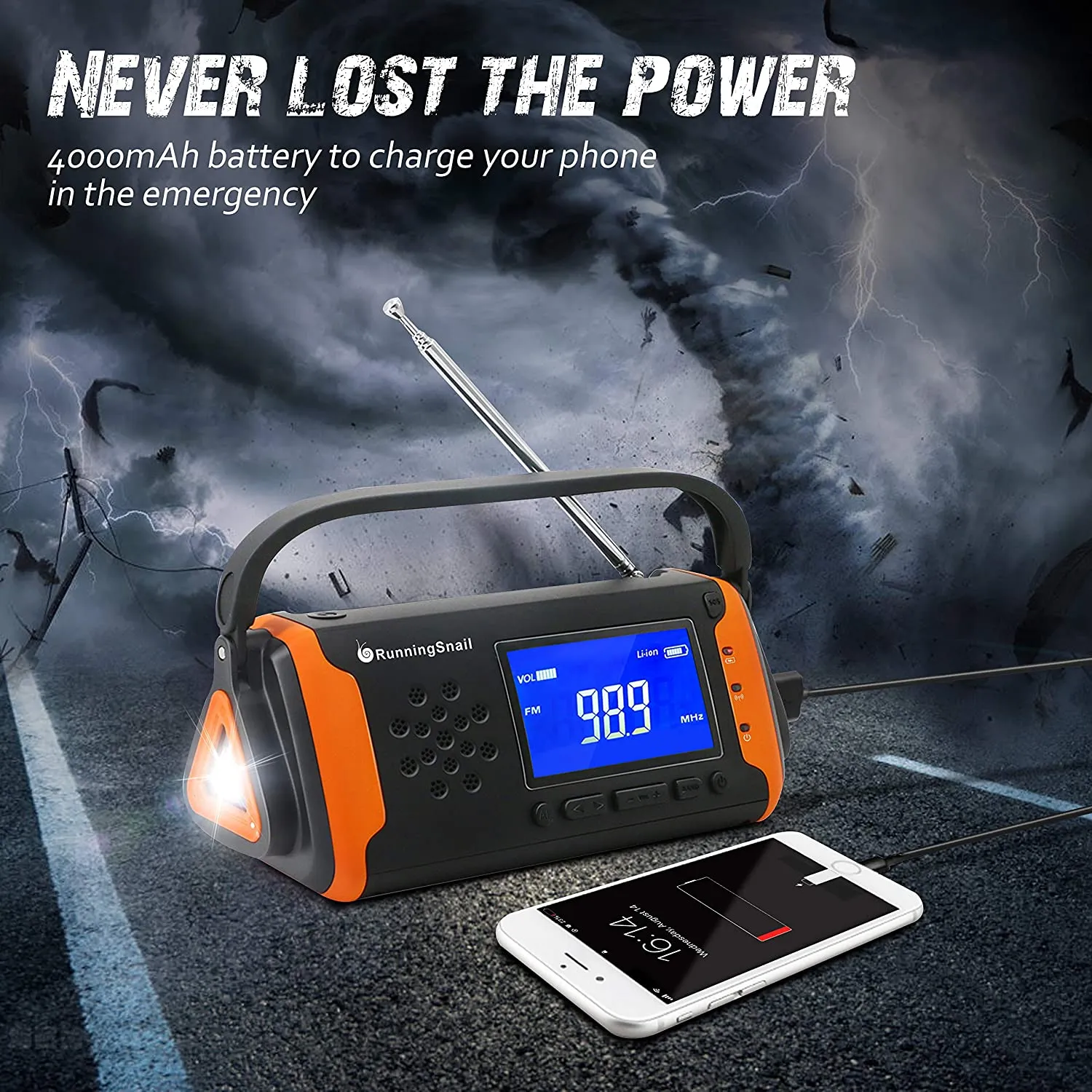 Portable Solar Emergency Radio |  Survival