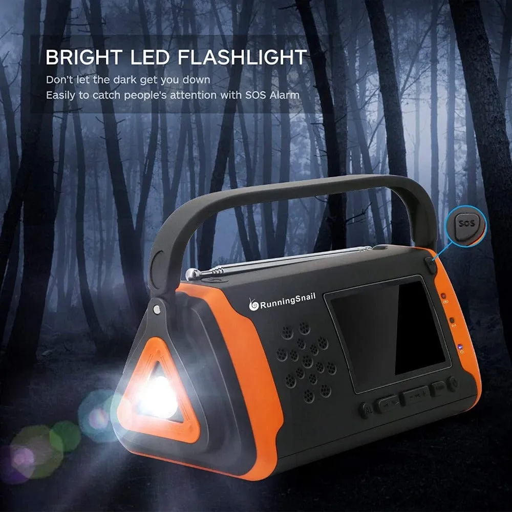 Portable Solar Emergency Radio |  Survival